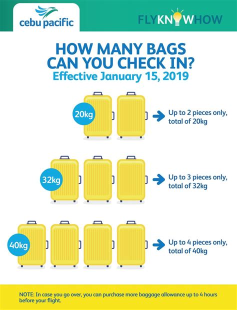 pal additional baggage price international.